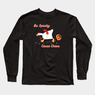 Spooky Goose Long Sleeve T-Shirt